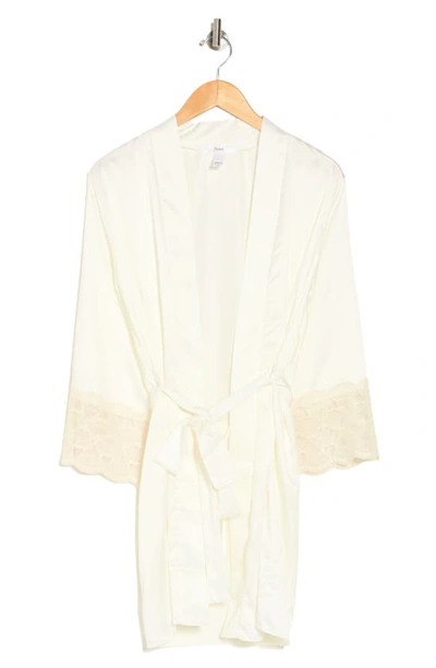 Shop Flora By Flora Nikrooz Kit Matte Cover-up Dress In Ivory