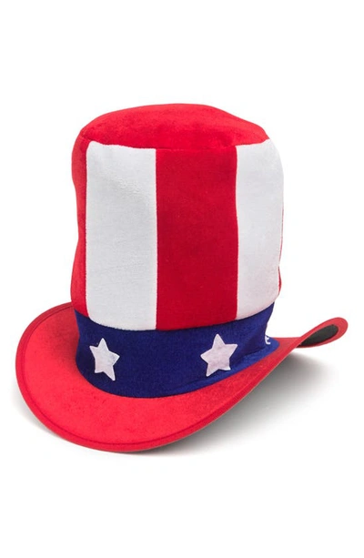 Shop Collection Xiix Independence Day Top Hat In Red