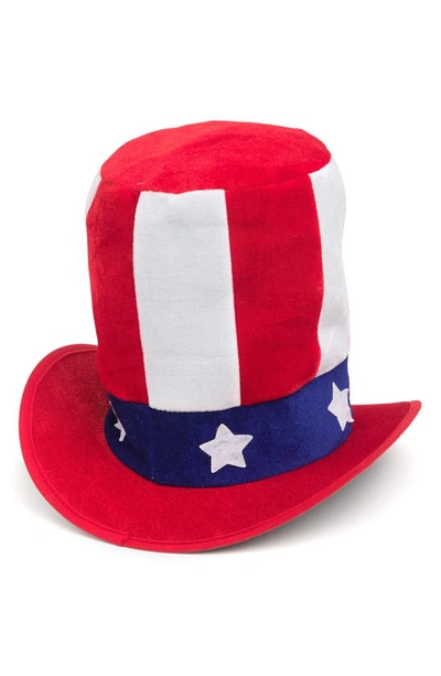 Shop Collection Xiix Independence Day Top Hat In Red