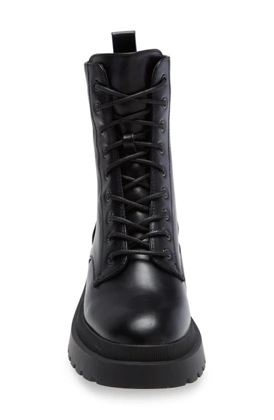 Topshop Khloe Lace Up Boots In Black | ModeSens
