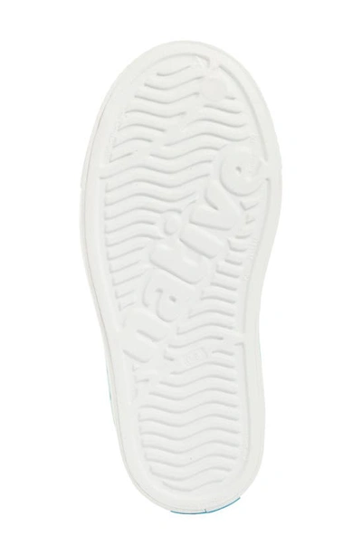 Shop Native Shoes Jefferson Water Friendly Perforated Slip-on In Shlwht/ Shlwht/ Ortiedye