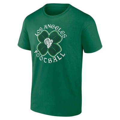 Shop Fanatics Branded Green Los Angeles Rams Big & Tall Celtic T-shirt
