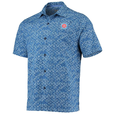 Shop Tommy Bahama Royal Chicago Cubs Barrie Batik Button-up Shirt