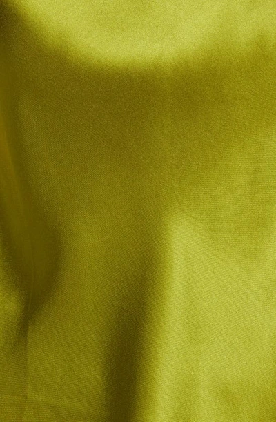 Etam Pearly Silk Pajama Camisole In Green