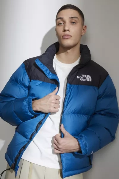Shop The North Face 1996 Retro Nuptse Puffer Jacket In Sapphire