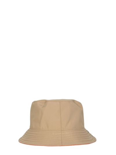 Msgm Two-tone Bucket Hat In Multicolor