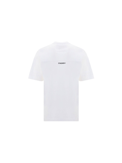 Shop Givenchy Men's White Other Materials T-shirt