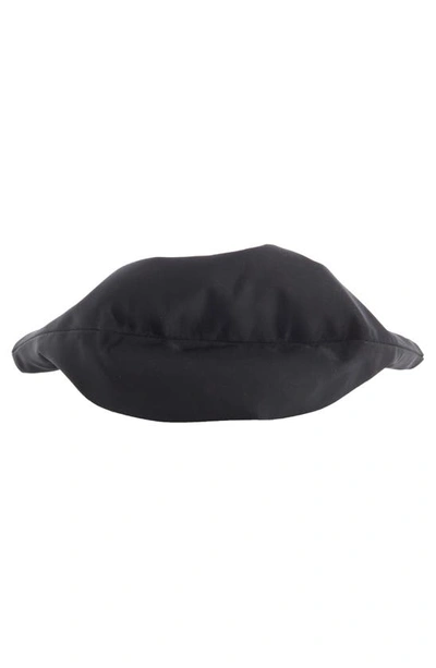 Shop Givenchy Kenny Mini Silk Top Handle Bag In Black