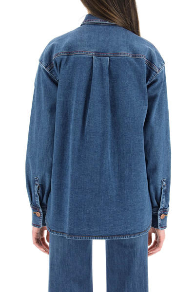 Shop See By Chloé See By Chloe Denim Shirt In Blue