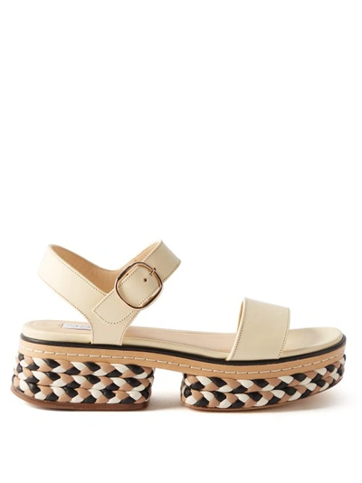 Cream flatform deals sandals