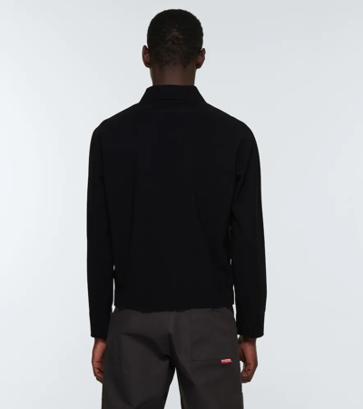 Shop Gr10k Bonded Blouson Jacket In Black