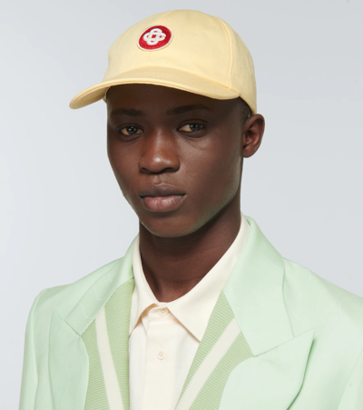 Casablanca Yellow Cotton Cap | ModeSens