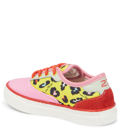 Shop Marc Jacobs Leopard-print Sneakers In Pink