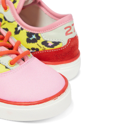 Shop Marc Jacobs Leopard-print Sneakers In Pink