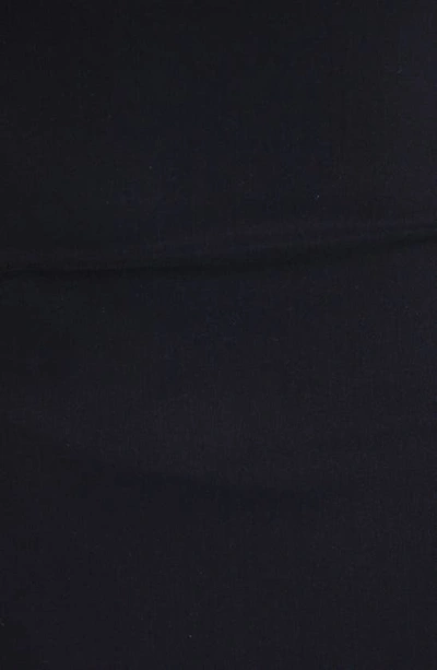 Shop Saint Laurent Convertible Shiny Jersey One-piece Swimsuit In Noir