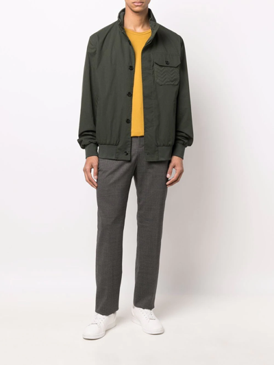 Shop Missoni Pocket-detail Lightweight Jacket In Grün