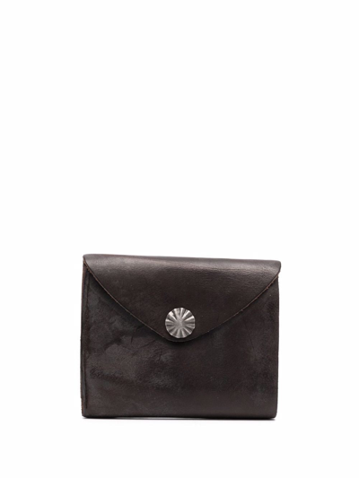 Rrl Concha Envelope Wallet In Braun