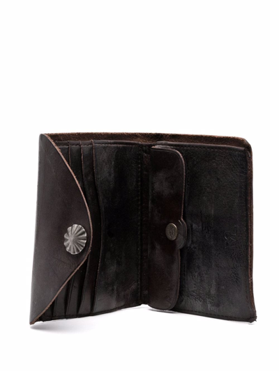 Rrl Concha Envelope Wallet In Braun