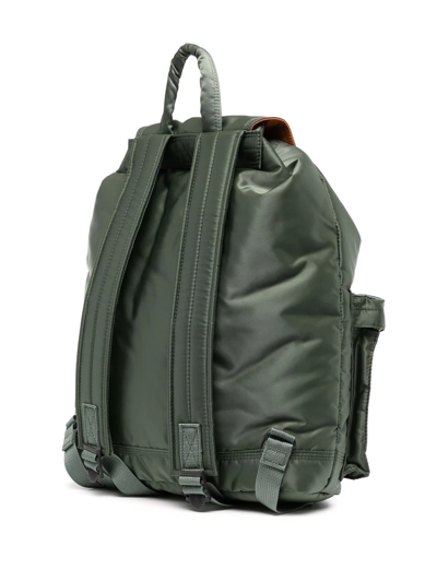 Shop Porter-yoshida & Co Pocketed Backpack In Grün