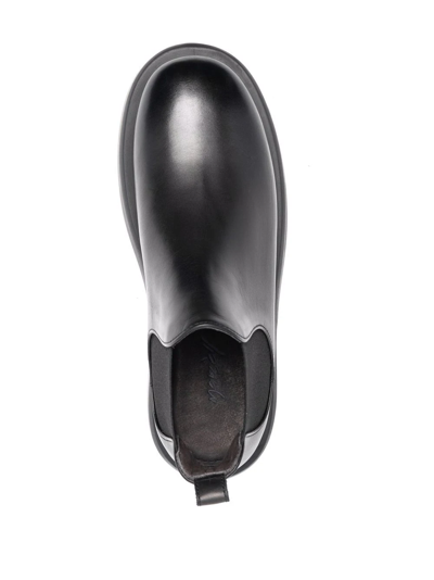 Shop Marsèll Gommello Beatles Slip-on Boots In Black