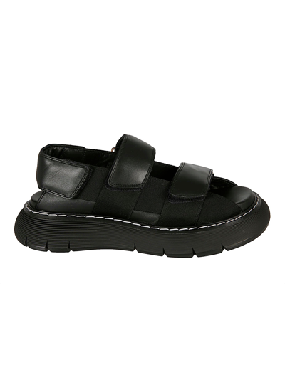 Shop Khaite Sandals Black