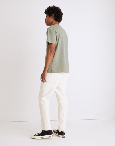 Shop Mw Relaxed Taper Jeans In Vintage Canvas