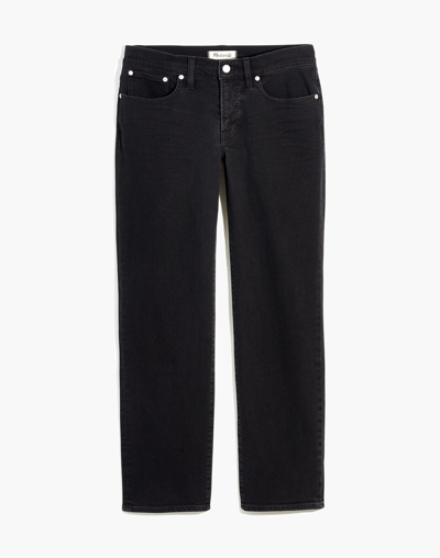 Madewell The Low-rise Perfect Vintage Straight Jean In Lunar Wash In Lunar Wash