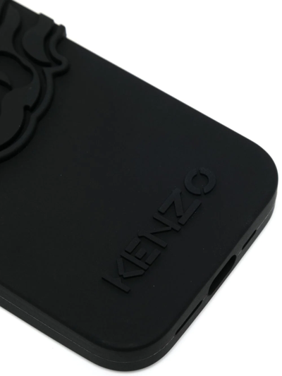 Shop Kenzo K-tiger Iphone 13 Pro Case In Black