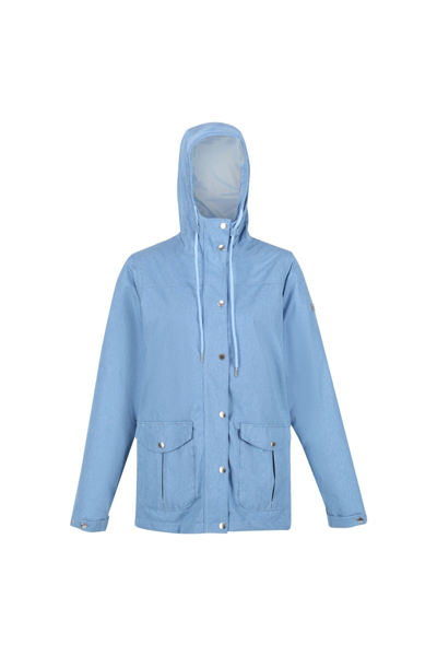Shop Regatta Womens/ladies Bayarma Lightweight Waterproof Jacket In Blue