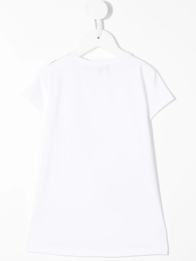 Shop Aigner Logo Bag-print T-shirt In White