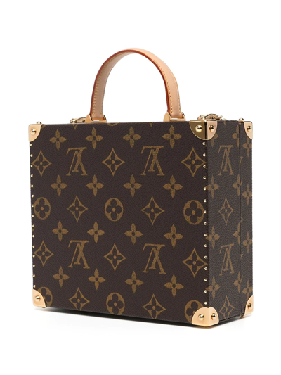 Pre-owned Louis Vuitton X Takashi Murakami 2003  Jewellery Case Bag In Brown