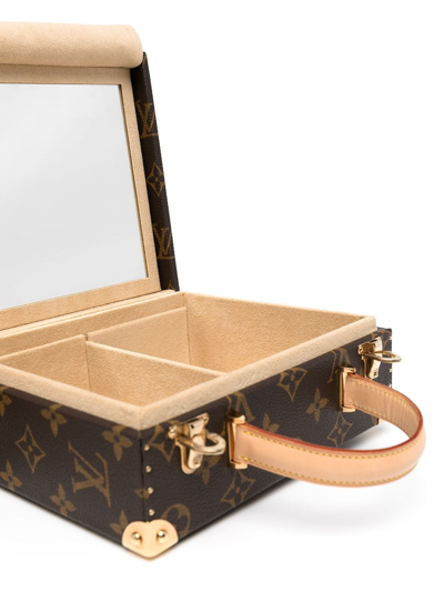 Pre-owned Louis Vuitton X Takashi Murakami 2003  Jewellery Case Bag In Brown