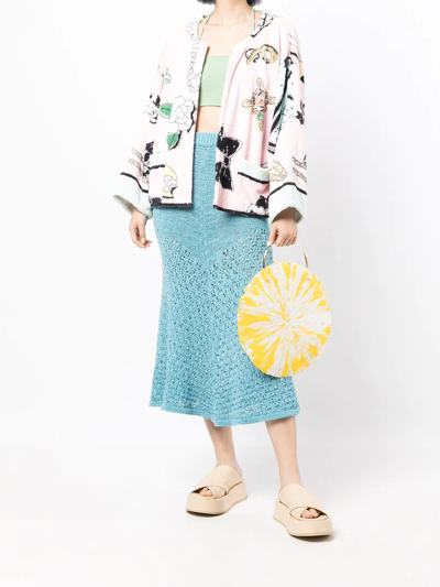 Pre-owned Chanel 1980-1990s Icon Terry-cloth Jacket In Pink