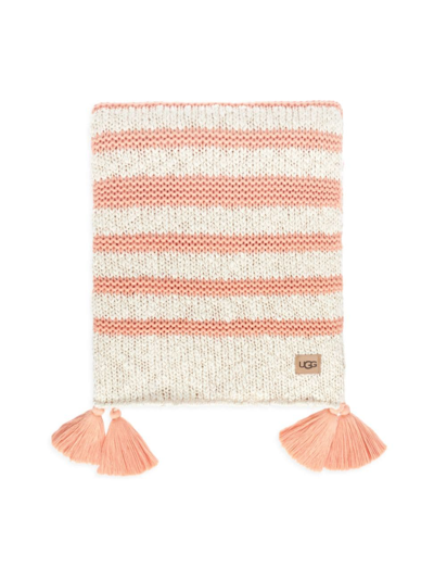 Shop Ugg Ziomara Stripe Knit Throw Blanket