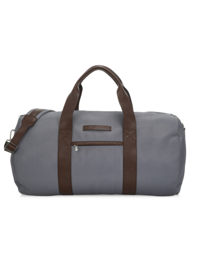 Shop Brunello Cucinelli Travel Duffle Bag In Grey