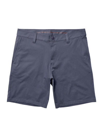 Shop Rhone Men's Commuter Flat-front Shorts In Iron