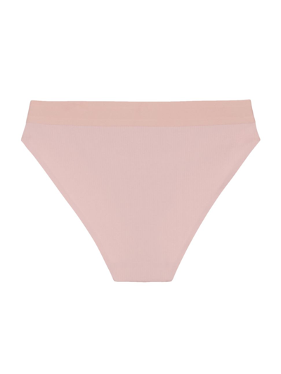 Shop Wolford Women's Bikini Brief In Powder Pink