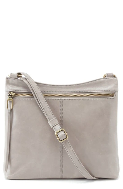 Shop Hobo Cambel Leather Crossbody Bag In Driftwood