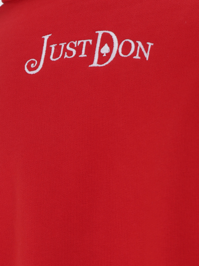 Shop Just Don Hoodie In Red