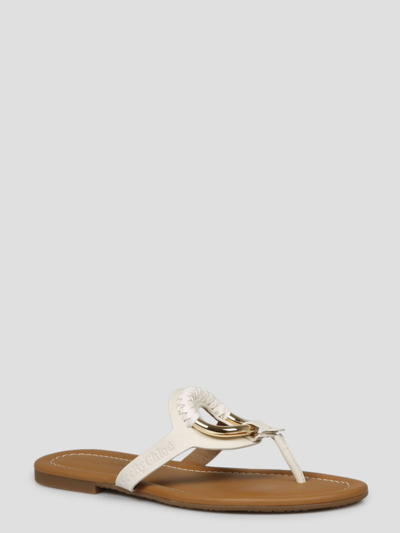 Shop See By Chloé Hana Sandals In White