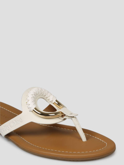 Shop See By Chloé Hana Sandals In White