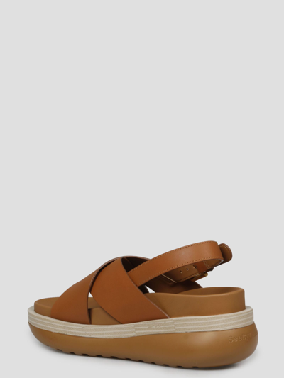 Shop See By Chloé Cicily Sandals In Brown