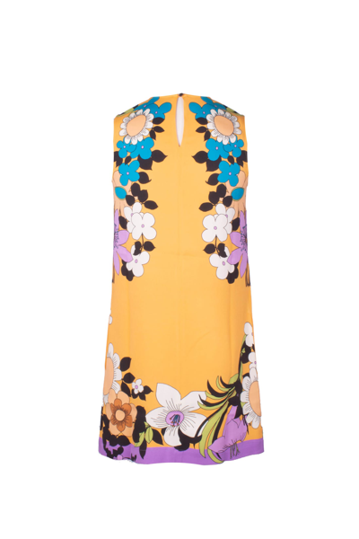 Shop La Doublej Viscose Dress In Multicolor