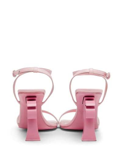 Shop Palm Angels Palm Tree Sandals In Pink