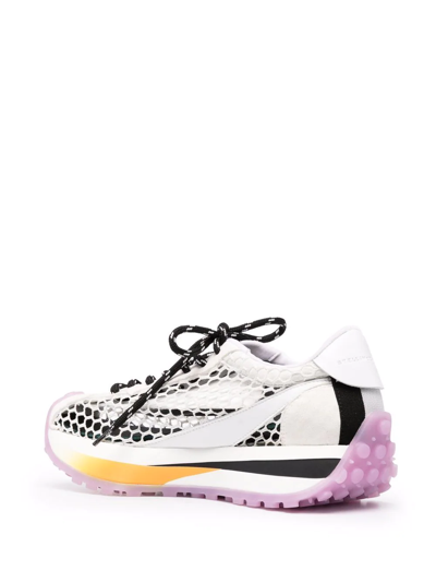 Shop Stella Mccartney Reclypse Low-top Sneakers In White