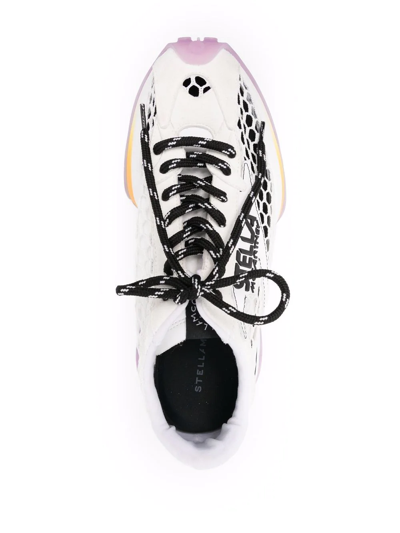 Shop Stella Mccartney Reclypse Low-top Sneakers In White