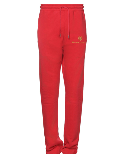 Shop Bel-air Athletics Man Pants Red Size L Cotton