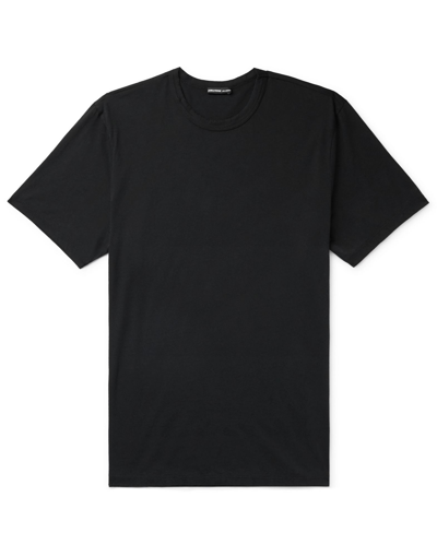 Shop James Perse T-shirts In Black