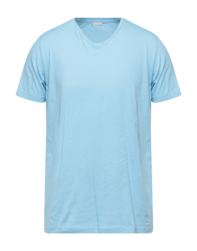 Shop Bluemint Man T-shirt Azure Size M Cotton