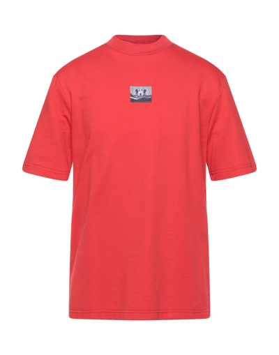 Shop Boramy Viguier Man T-shirt Red Size L Cotton